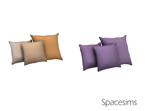Sims 4 — Luna teen room - Pillows by spacesims — Make your Sims feel cozy with these incredibly soft pillows.