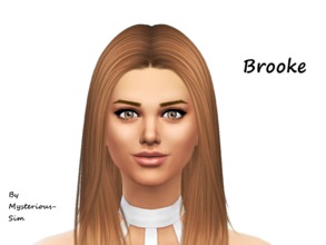 Sims 4 — Brooke by Mysterious_Sim — Brooke is a young adult who is Cheerful, Active and Outgoing Aspirations: BestSelling