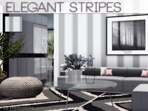 Sims 3 — Elegant Stripes by Pralinesims — By Pralinesims