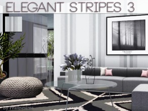 Sims 3 — Elegant Stripes 3 by Pralinesims — By Pralinesims