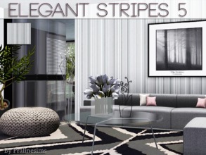 Sims 3 — Elegant Stripes 5 by Pralinesims — By Pralinesims
