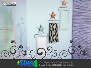 Sims 4 — Madeira bath towel by SIMcredible! — by SIMcredibledesigns.com available at TSR __________________ * 3 colors