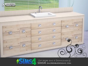 Sims 4 — Madeira sink by SIMcredible! — by SIMcredibledesigns.com available at TSR __________________ * 2 colors