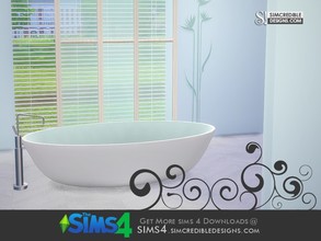 Sims 4 — Madeira tub by SIMcredible! — by SIMcredibledesigns.com available at TSR __________________ * 3 colors