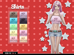 Sims 4 — [TS4]_PikooFemTop16 by pikoo — Puffy Sleeves for your female sims 4 resident. Hope you guys love it. Please dont