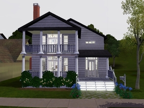Sims 3 — 8432 Fleet Road by burnttoast24 — Plantation style house with an open plan kitchen, living and dining room. 3