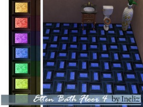 Sims 4 — Etten Bath Floor 4 by Ineliz — Bathroom linoleum in 6 colors. 