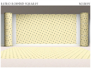 Sims 3 — Dess_Rounded Squares. by Xodess — Retro Rounded Squares... part of my - CUBICAL RETRO - set. How to find it in