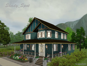 Sims 3 — Shady_Spot by matomibotaki — Wooden country home with the touch of faded luster, A bit nostalgic and a bit