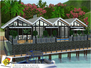 Sims 3 — Bruiere Coryl by Onyxium — On the first floor: Living Room | Dining Room | Kitchen | Bathroom | Adult Bedroom