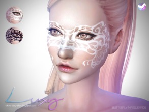 Sims 4 — Butterfly Masquerade by LuxySims3 — Hey! Luxy updating! New makeup for females 2 Swatches (BLUSH SECTION) Thank
