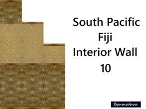 Sims 4 — South Pacific Fiji Walls10 by abormotova2 — From South Pacific Fiji Walls Set, of 15 walls containing of styles