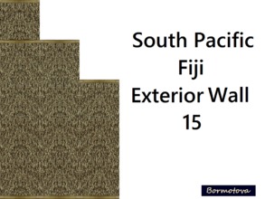 Sims 4 — South Pacific Fiji Walls 15 by abormotova2 — From South Pacific Fiji Walls Set, of 15 walls containing of styles