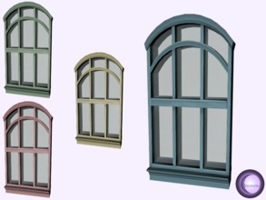 Sims 4 — Angelic Counter Window 1x1 Country Recolor by D2Diamond — Counter height window, takes up one tile. Comes in