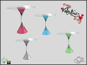 Sims 4 — Valentine Love Diningtable by BuffSumm — May this Valentine bless you with the cupid of love and warmth of
