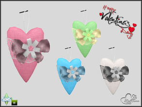 Sims 4 — Valentine Love Wall Decor by BuffSumm — May this Valentine bless you with the cupid of love and warmth of