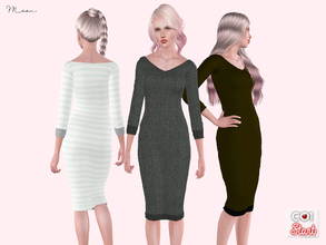 Sims 3 — Moon Dress by Nisuki — A under the knee length dress for your ladies. The moon dress and last dress of the