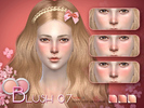 Sims 4 — S-Club LL ts4 Girl Blush 07 by S-Club — New blush for you, 3 colors, for female Contains the makeup of the body