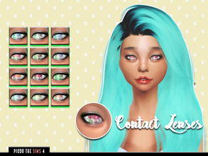 Sims 4 — [TS4]_PikooEyes14 by pikoo — Contact lenses for your sims 4 resident. Hope you guys love it. Please dont