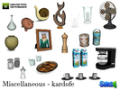 Sims 4 — kardofe_Miscellaneous by kardofe — 17 to give room decorative objects in different rooms of the house