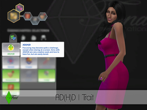 Sims 4 — AD(H)D Trait by Fiend — A trait for your Sims to make life just a little bit more of a challenge. Especially