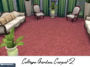 Sims 4 — Cottage Garden Carpet 2 by abormotova2 — From a set inspired by the cottage garden which contains 15 colours.