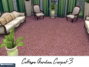 Sims 4 — Cottage Garden Carpet 3 by abormotova2 — From a set inspired by the cottage garden which contains 15 colours.