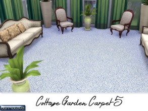 Sims 4 — Cottage Garden Carpet 5 by abormotova2 — From a set inspired by the cottage garden which contains 15 colours.