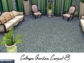 Sims 4 — Cottage Garden Carpet 8 by abormotova2 — From a set inspired by the cottage garden which contains 15 colours.