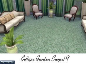 Sims 4 — Cottage Garden Carpet 9 by abormotova2 — From a set inspired by the cottage garden which contains 15 colours.