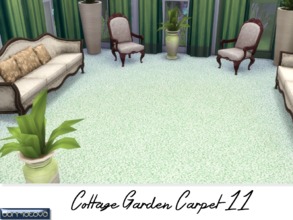 Sims 4 — Cottage Garden Carpet 11 by abormotova2 — From a set inspired by the cottage garden which contains 15 colours.