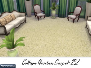 Sims 4 — Cottage Garden Carpet 12 by abormotova2 — From a set inspired by the cottage garden which contains 15 colours.