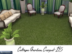 Sims 4 — Cottage Garden Carpet 15 by abormotova2 — From a set inspired by the cottage garden which contains 15 colours.