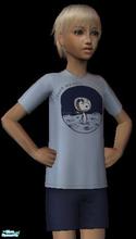 Sims 2 — Peanuts Undies - Lunar Snoopy by windgirl — Records Snoopy's successful lunar landing.