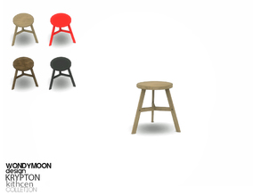 Sims 4 — Krypton Dining Chair by wondymoon — - Krypton Kithcen - Dining Chair - Wondymoon|TSR - Creations'2016