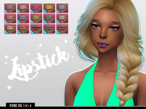 Sims 4 — [TS4]_Pikoolipstick04 by pikoo — Lipsticks for your female sims 4 resident. Hope you guys love it. Please dont