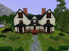 Sims 3 — McLawrence's Family Goth House by KaMiojo_ — This house was build with Goth style. It has two floors ; four