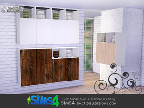 Sims 4 — Nuance Cabinet Niches by SIMcredible! — by SIMcredibledesigns.com available at TSR __________________ * 3 colors