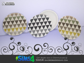 Sims 4 — Nuance Plate by SIMcredible! — by SIMcredibledesigns.com available at TSR __________________ * 3 colors