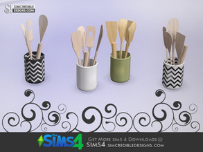 Sims 4 — Nuance Kitchen tools by SIMcredible! — by SIMcredibledesigns.com available at TSR __________________ * 4 colors