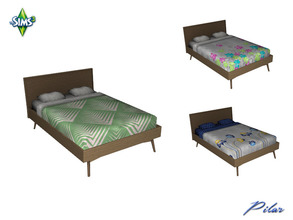 Sims 3 — Collector BedDouble by Pilar — Creado por Pilar