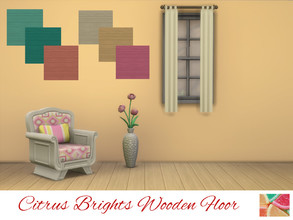 Sims 4 — Citrus Brights Wood Floor by sharon337 — Wood Floor in 6 different colors, created for Sims 4, by Sharon337.