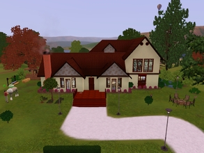 Sims 3 — Menn's Family Ranch Small House by KaMiojo_ — A small and comfortable ranch house with two floors, two bedrooms,