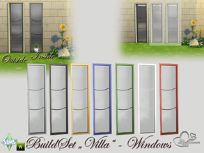 Sims 4 — Build-A-Villa Window 07 by BuffSumm — Your Sims love a luxury lifestyle? Go ahead and build them a luxury Villa
