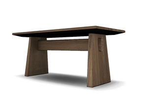 Sims 4 — Kayo Dining Table by Angela — Kayo Dining Table, Comes in wood, seats a maximum of 6 chairs.