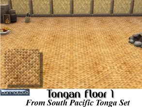 Sims 4 — Tongan Floor 1 by abormotova2 — This is from the South Pacific Tonga set which has 15 types of traditionally