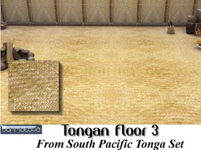Sims 4 — Tongan Floor 3 by abormotova2 — This is from the South Pacific Tonga set which has 15 types of traditionally