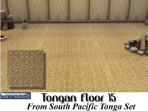 Sims 4 — Tongan Floor 15 by abormotova2 — This is from the South Pacific Tonga set which has 15 types of traditionally
