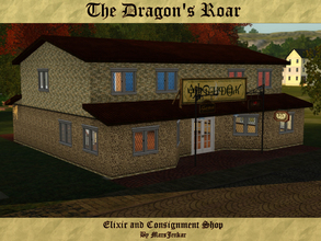 Sims 3 — The Dragon's Roar by MarsJenkar — The place to go for medieval and modern esoterica, or to sell your own! Now