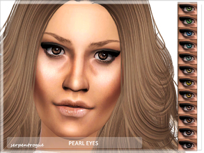 Sims 4 — Pearl Eyes by Serpentrogue — -12 colours -Female/ Male -Teen to Elder